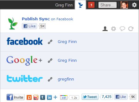 Setting Publish Sync Setting Publish Sync