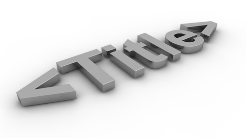 SEO thẻ title SEO thẻ title