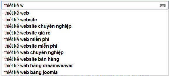 Thiết kế web trên Google Suggestion 26/03/2012 Thiết kế web trên Google Suggestion 26/03/2012