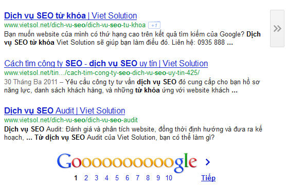 Vị trí dịch vụ SEO từ khóa Vị trí dịch vụ SEO từ khóa